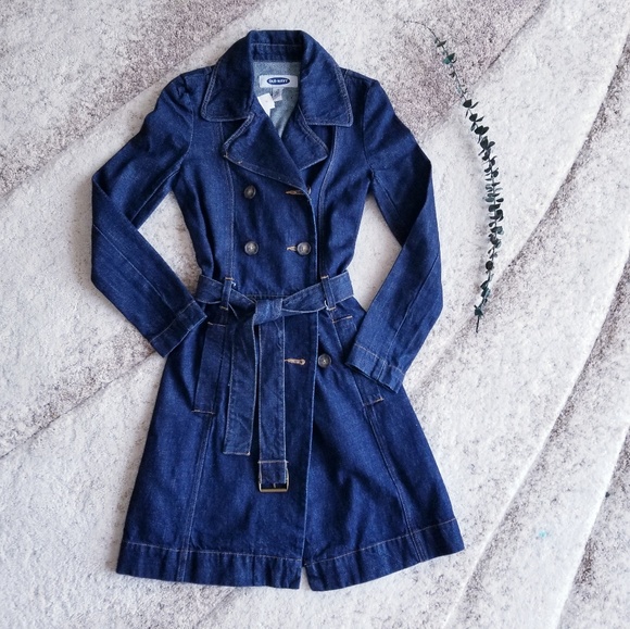 Old Navy Jackets & Blazers - DENIM PEA COAT OLD NAVY jacket